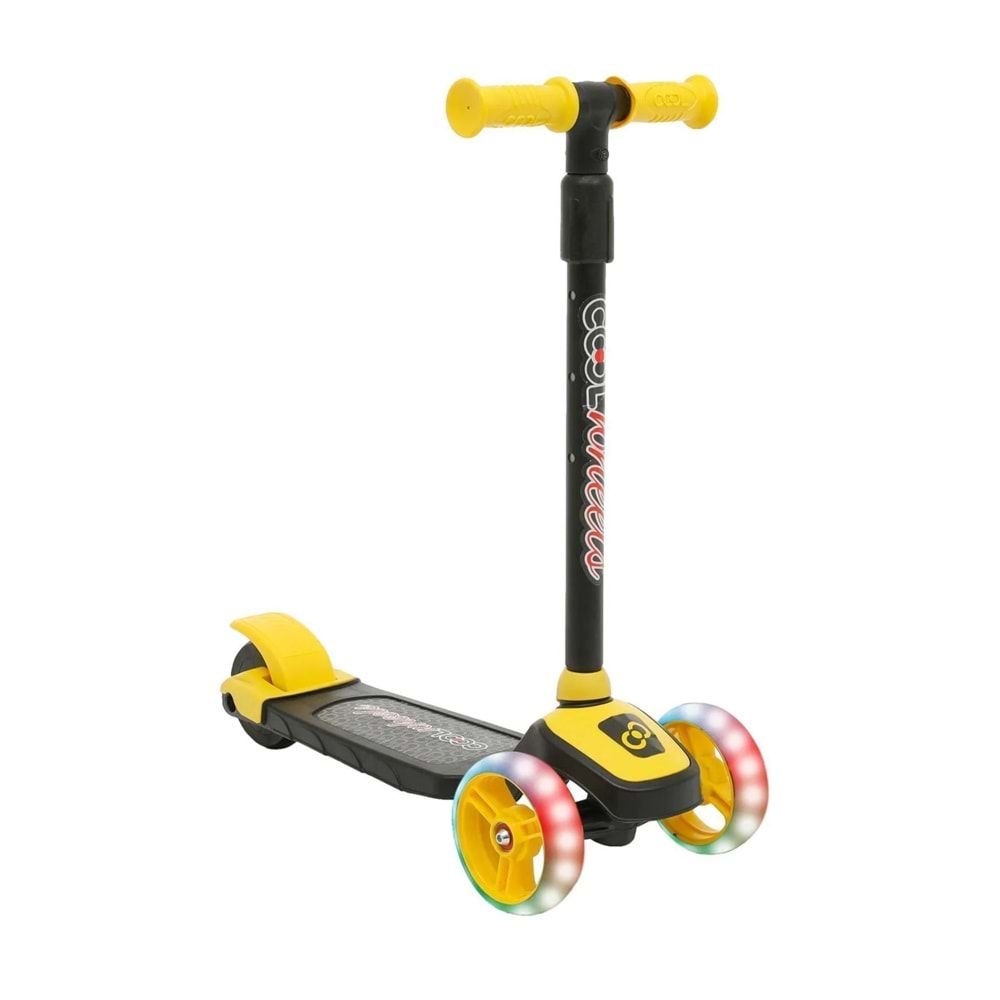 Cool Wheels 3 Yaş Ve Üzeri Twist Scooter Sarı