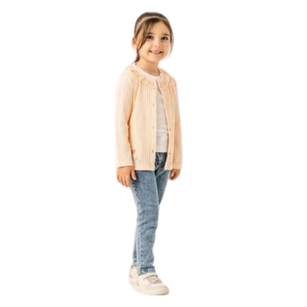 6248-Pampal 6-9 Yaş Ceketli Üçlü Takım - SOMON