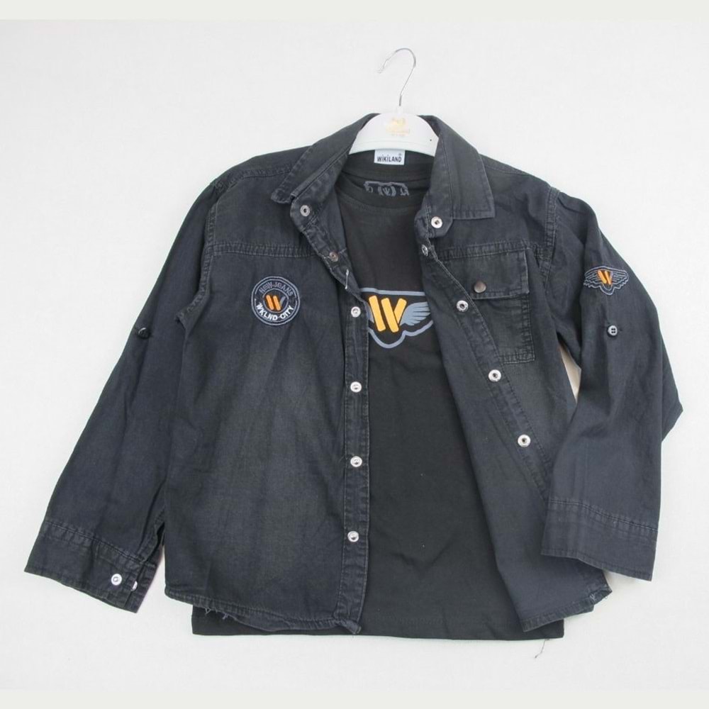 Wikilandjeans 8-12 Yaş New Jeans 2li Kot Gömlek 124193355