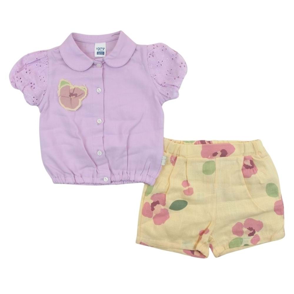 İggy Daisy Kız İkili Takım 6-24 ay 124154245 - PEMBE