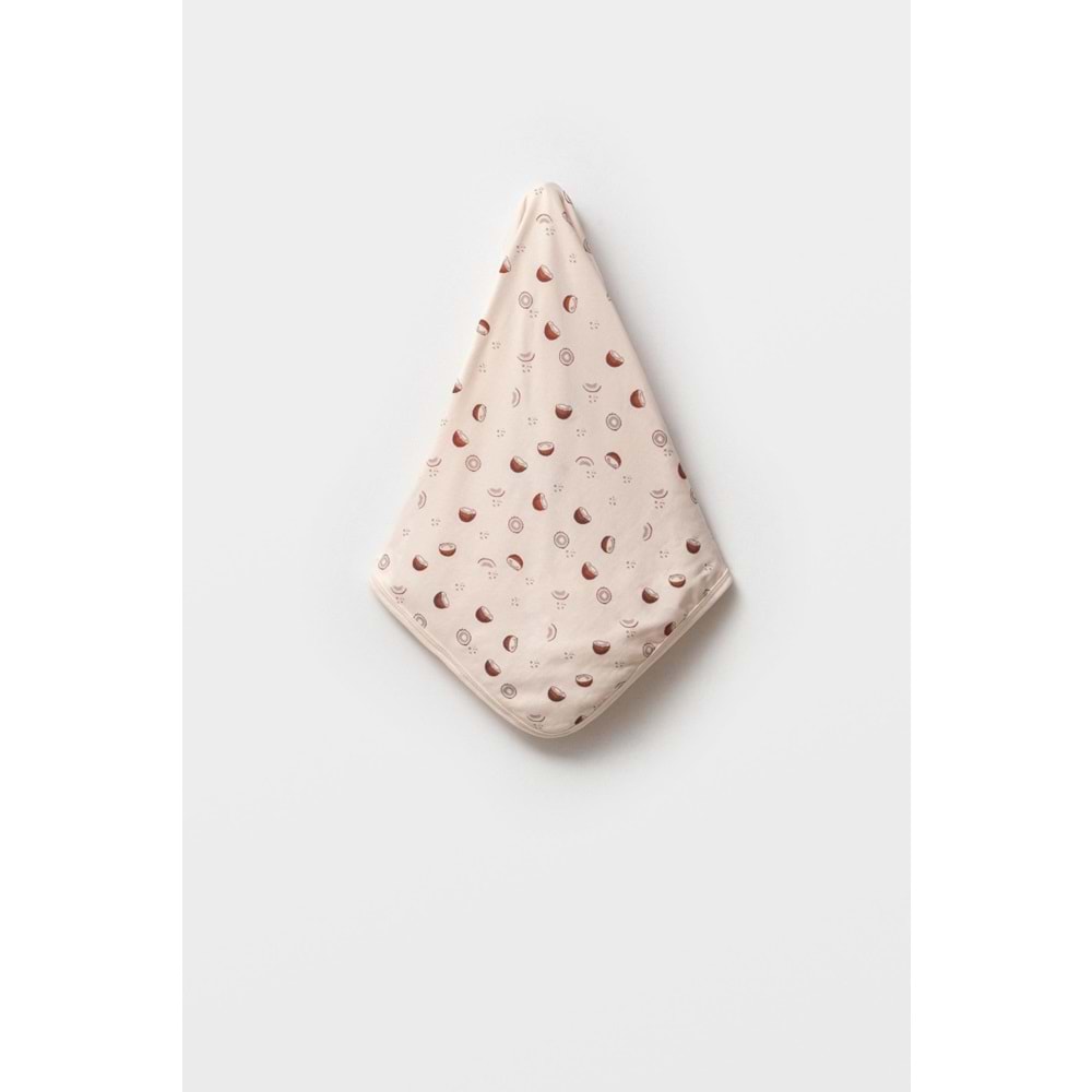 Bubbless Organik Bebek Battaniyesi Coconut-6029205