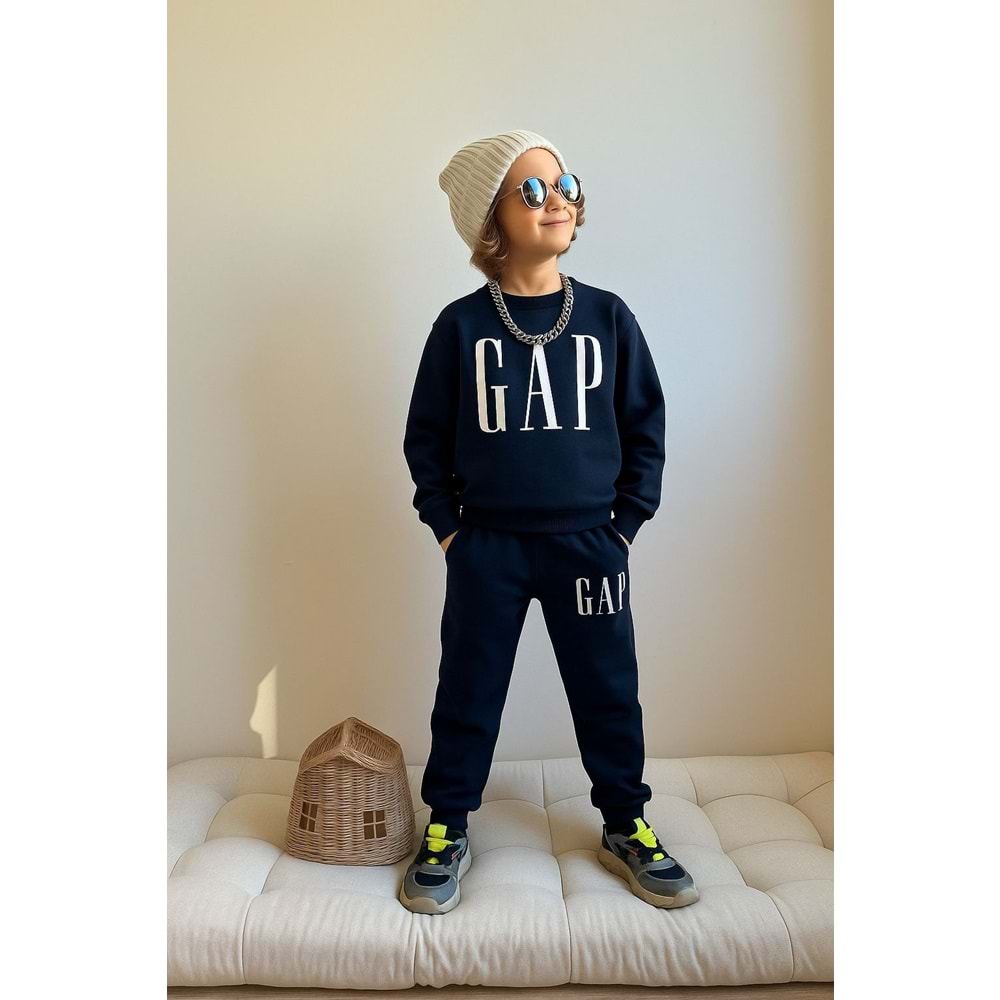 3-10 Yaş Gap Erkek Eşofman Takım- 4051230 - SİYAH