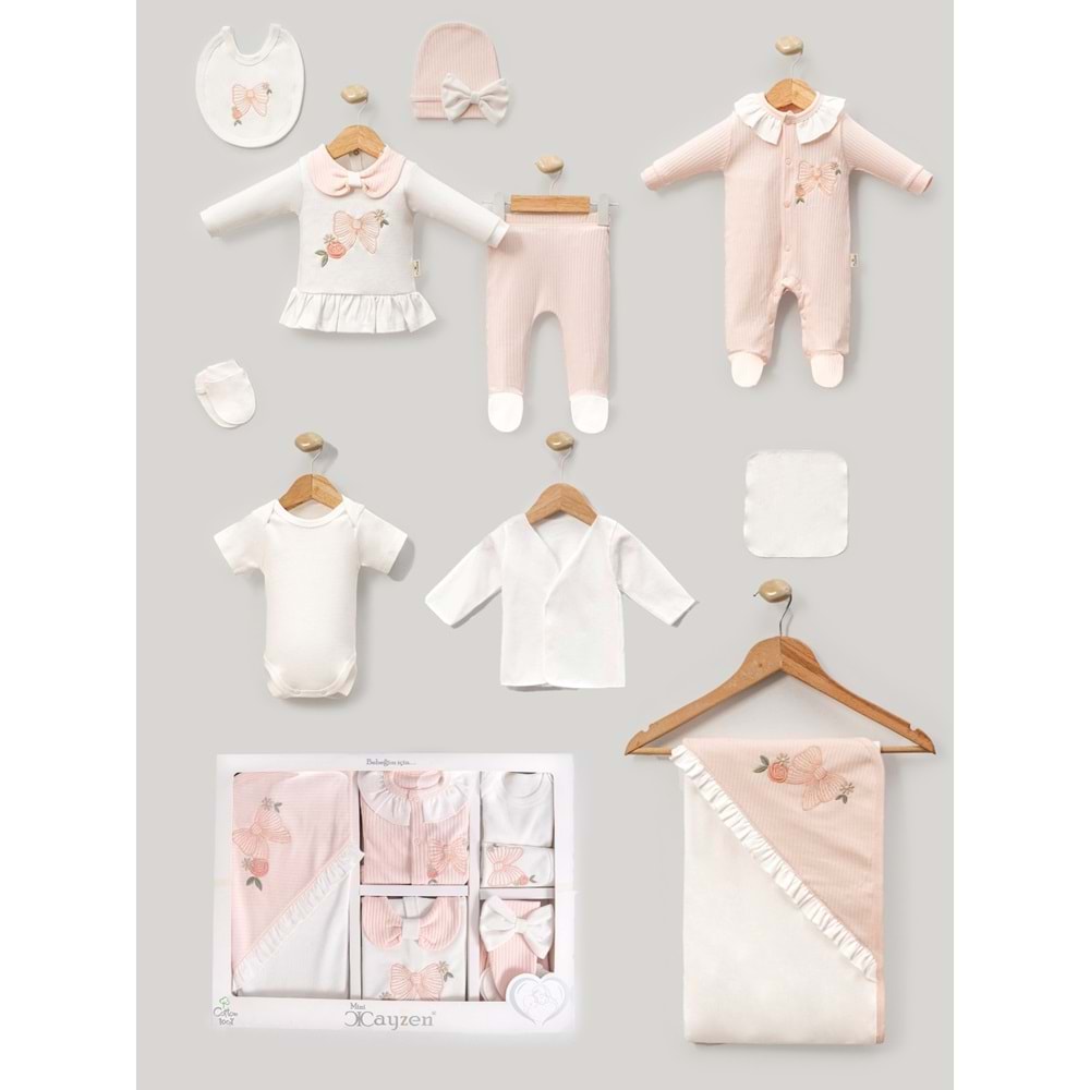 Cayzen Kelebek Nakışlı 10 Parça Hastane Çıkışı-3029868 - SOMON