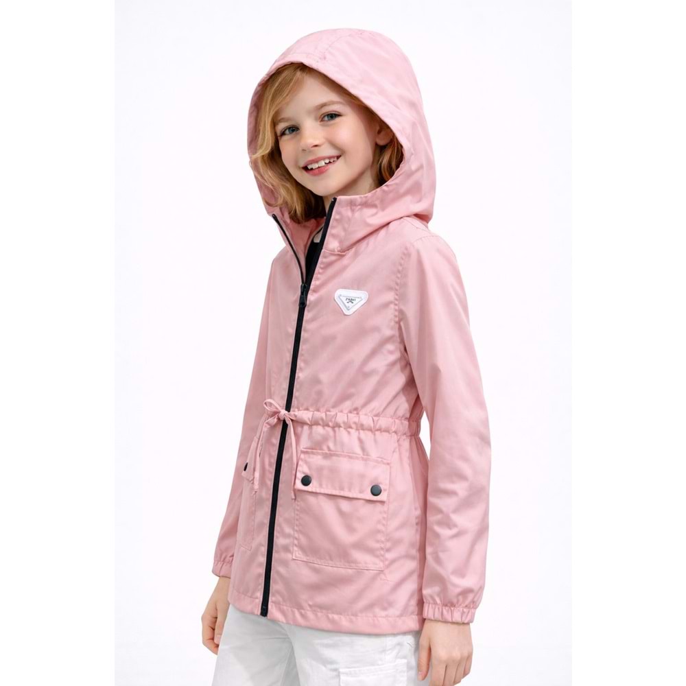 Mikro Kız Yağmurluk 6-14 Yaş-5057400 - PEMBE