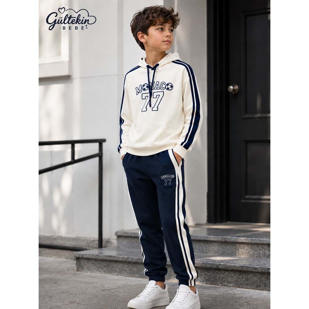 Vız Vız Kids Futbol Baskılı İkili Erkek Eşofman Takımı 8-16 Yaş -VI1378580 - LACİVERT