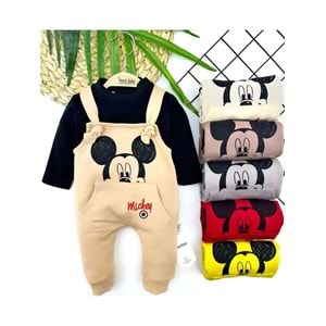 Murat Baby Yarım Fare Slopet 6582-1700 - MURAT BABY - KIRMIZI - 0-3 AY