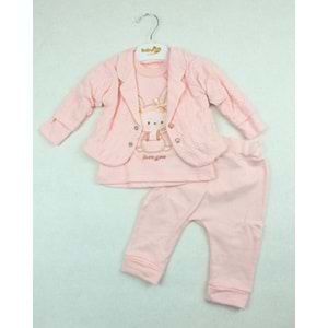 Babyim 3-6-9 Ay Tavşanlı Bebek Takım 1948220 - SOMON