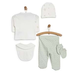 Little Life Yenidoğan 5li Koala Kız Bebek Hastane Çıkışı-1000 - SU YEŞİLİ