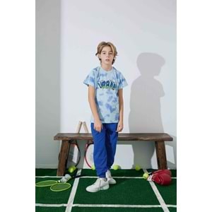 Tarık 2-6 Yaş Erkek Çocuk Pijama Takım Urban 3956185 - MAVİ