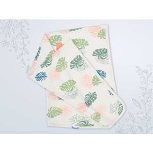 Miniworld Colorful Leaves Desenli Penye Battaniye-18637136