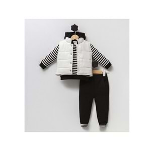 Hippıl Erkek 2/4 Yaş Yelekli Takım 7038460 - BEYAZ