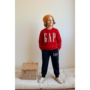 3-10 Yaş Gap Erkek Eşofman Takım- 4051230 - KIRMIZI