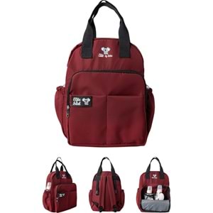Elite Parla Bordo Bebek Bakım Çantası 443482553