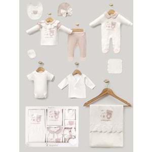 Cayzen Kardeş Ayıcık 10 Parça Hastane Çıkışı-3030868 - GÜL KURUSU