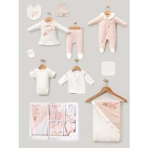 Cayzen Kelebek Nakışlı 10 Parça Hastane Çıkışı-3029868 - SOMON