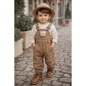 Oryeda Ayıcıklı Badili Erkek Slopet 9-24 Aylık-6073313 - KAHVERENGİ