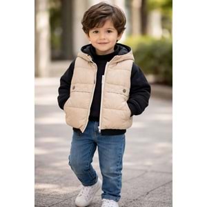 Hippıl Erkek Kot Pantolonlu 3 Lü Takım 1-4 Yaş -7066743 - BEJ