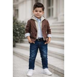 Yavrucak Erkek Mevsimlikli 4 Lü Takım 1-4 Yaş-3810660 - KAHVERENGİ