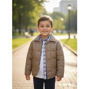 Yavrucak Erkek Montlu 4 Lü Takım 1-4 Yaş-3826718 - AÇIK KAHVE