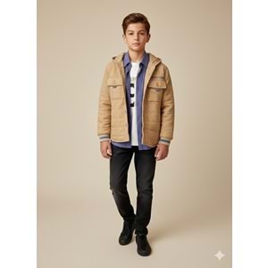 Yavrucak Kapitone Ceketli Takım 9-12 Yaş-4815891 - HARDAL