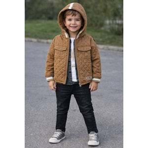 Yavrucak Kapitone Ceketli Takım 5-8 Yaş-2814793 - KAHVERENGİ