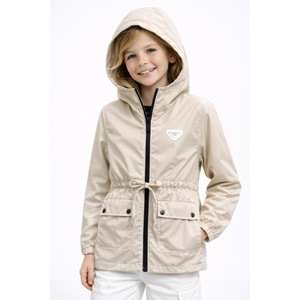 Mikro Kız Yağmurluk 6-14 Yaş-5057400 - BEJ
