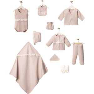 Turp Baby 10 Lu Fistolu Kız Hastane Çıkışı 0-3 Aylık 436375660 - GÜL KURUSU