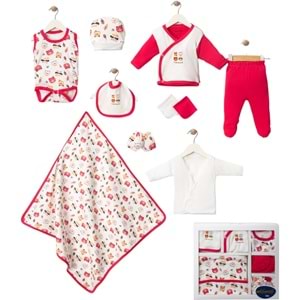 Misimosi Tatlı Hayvanlar 10 Lu Kız Hastane Çıkışı 0-3 Aylık-436791404 - PEMBE