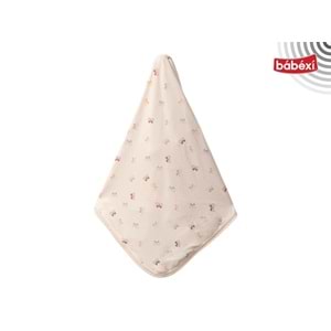 Bubbless Organik Bebek Battaniyesi Kelebek Desenli 413479208 - BEJ