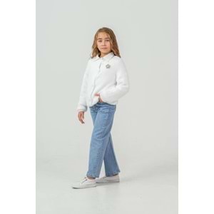 Miss Melinda Kids Sakallı Triko Kız 3 Lü Takım 5-8 Yaş -360770 - BEYAZ