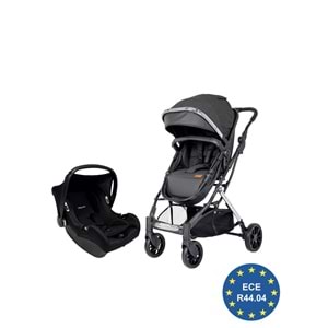 Baby Care Venedik Oto Koltuklu Travel Sistem Bebek Arabası (BC-260) - SİYAH