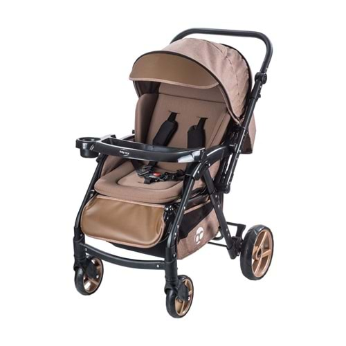 Baby Care BC-500 Combo Maxi Pro Bebek Arabası Kahve (BC-500-N)