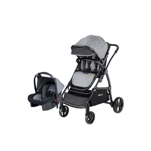 Baby Care BC-315 Safari Pro Travel Bebek Arabası & Puset Gri (BC-315-D)