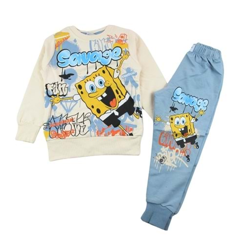 7276-2100 Sünger 2li Eşofman Takım