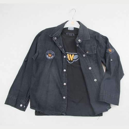 Wikilandjeans 8-12 Yaş New Jeans 2li Kot Gömlek 124193355