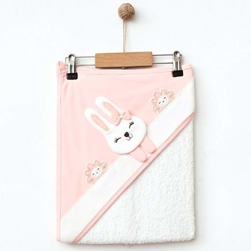 Eke Baby Bebek Havlu-15073205 - PEMBE