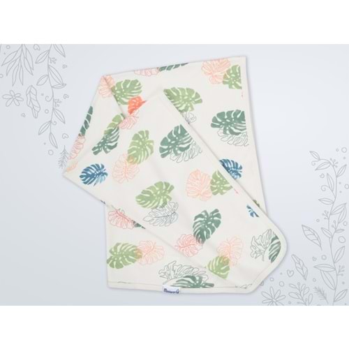 Miniworld Colorful Leaves Desenli Penye Battaniye-18637136