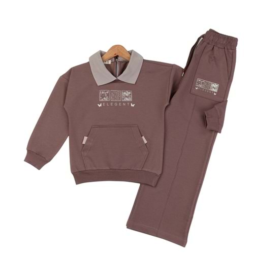 Yavrucak Elegent 9-12 Yaş Kız 2li Takım-7063347 - KAHVERENGİ