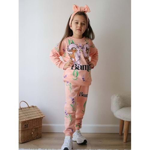 Jelibom Ceylan 3 İplik 3-10 Yaş Kız İkili Takım-500284 - SOMON