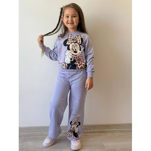 3-10 Yaş Minnie Kız Eşofman Takım- 8175245 - MOR