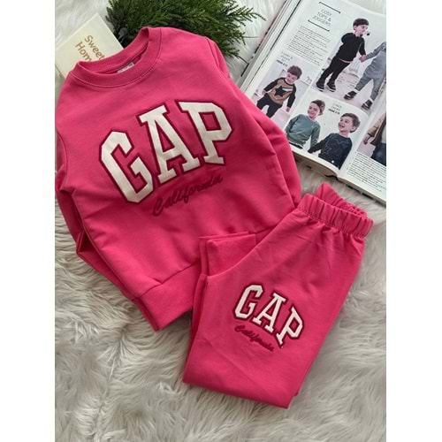 3-10 Yaş Gap Kız Eşofman Takım- 8200245 - PEMBE