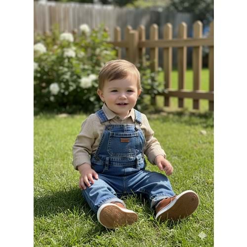 Oryeda Gömlekli Erkek Slopet 9-24 Aylık-6043396 - MAVİ