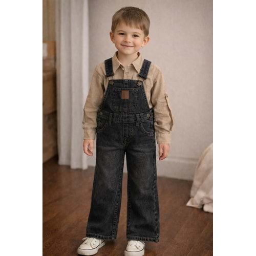 Oryeda Gömlekli Erkek Slopet 9-24 Aylık-6043396 - SİYAH