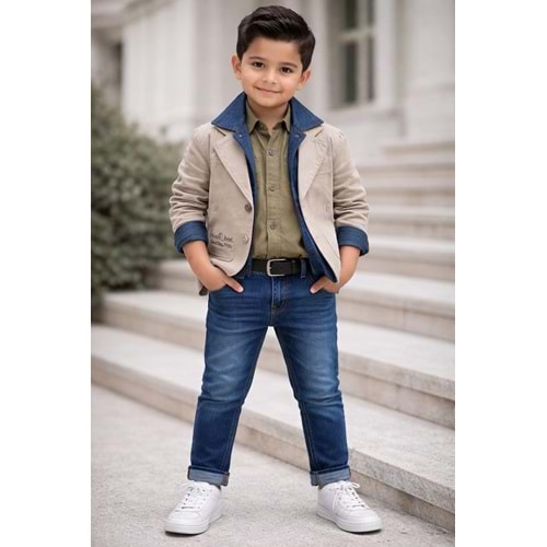 Yavrucak Erkek Mevsimlikli 4 Lü Takım 1-4 Yaş-3812660 - BEJ