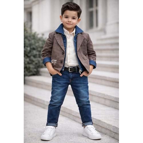 Yavrucak Erkek Mevsimlikli 4 Lü Takım 1-4 Yaş-3812660 - KAHVERENGİ