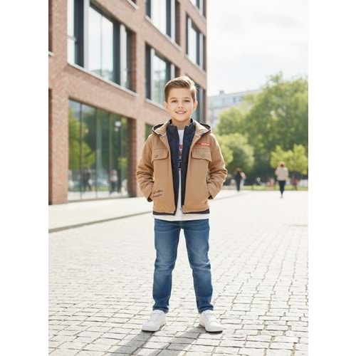 Yavrucak Mevsimlikli Erkek Takım 1-4 Yaş-3805661 - BEJ