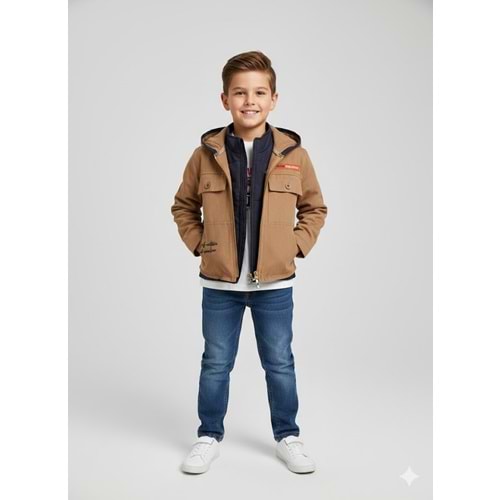 Yavrucak Mevsimlikli Erkek Takım 1-4 Yaş-3805661 - KAHVERENGİ