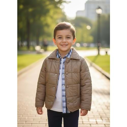 Yavrucak Erkek Montlu 4 Lü Takım 1-4 Yaş-3826718 - AÇIK KAHVE