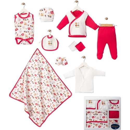 Misimosi Tatlı Hayvanlar 10 Lu Kız Hastane Çıkışı 0-3 Aylık-436791404 - PEMBE