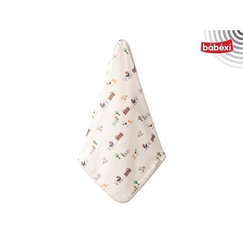 Bubbless Organik Bebek Battaniyesi Piknik Desenli 392781208 - BEJ